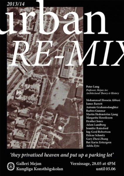 Urban Re Mix Poster